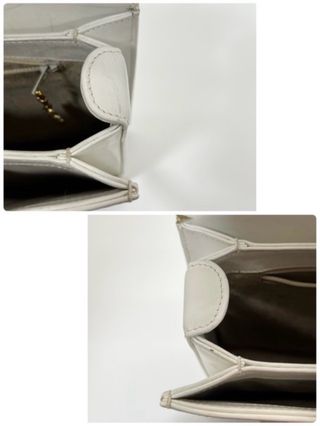 Borsa Gucci Turnlock Vintage Pelle Bianca Oro