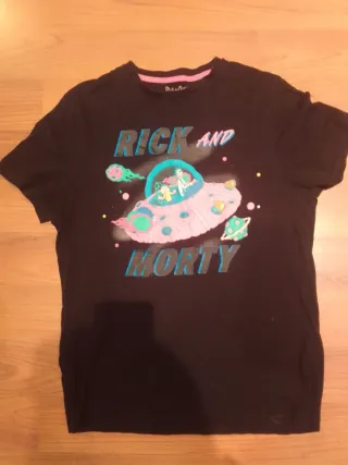 Camiseta Rick and Morty Espacial