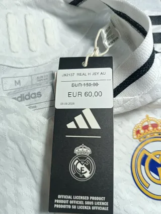 Camiseta Real Madrid 24-25 Match Talla M