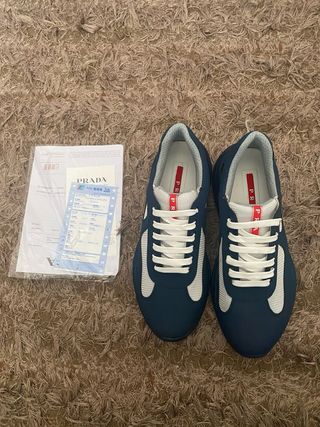 Prada American's Cup Blu/Bianco