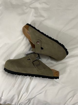 Zuecos Birkenstock Marron oscuro