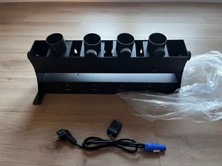 Máquina Confeti 4 Cañones profesional