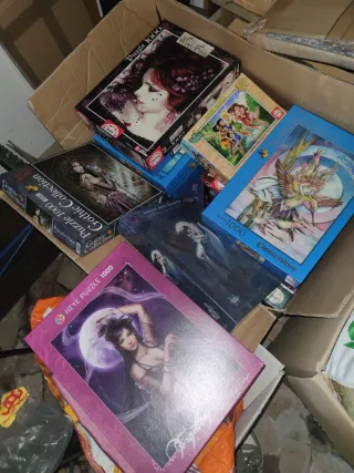 Puzzle 1000 pezzi fantasy gotici e fate