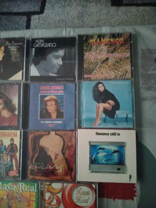 Lote C: 19 CDs Flamenco y Sevillanas