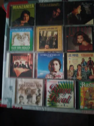 Lote C: 19 CDs Flamenco y Sevillanas