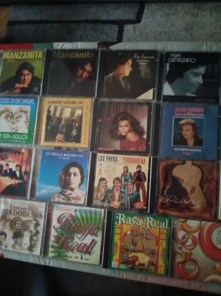 Lote C: 19 CDs Flamenco y Sevillanas