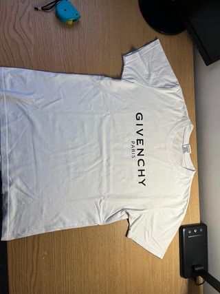 Camiseta Givenchy Paris Blanca