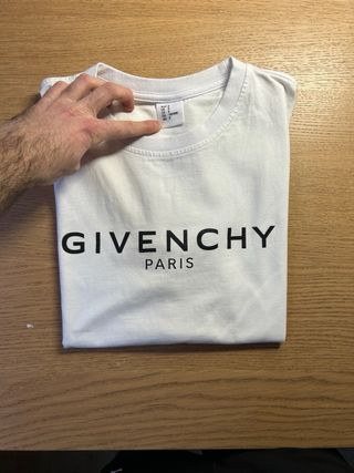 Camiseta Givenchy Paris Blanca