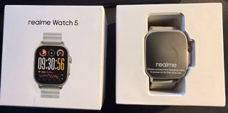 Realme Watch 5 Gris/Plateado y correa metalica