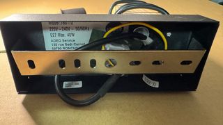 Lámpara Pared de Madera y Metal modelo Rústica