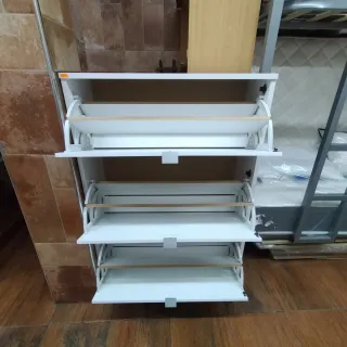 Zapatero 3 Trampones Blanco