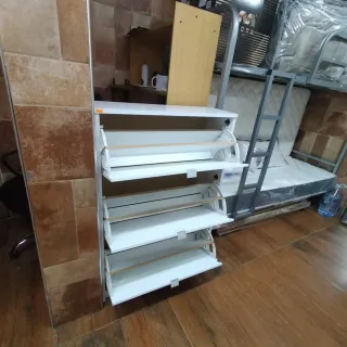 Zapatero 3 Trampones Blanco