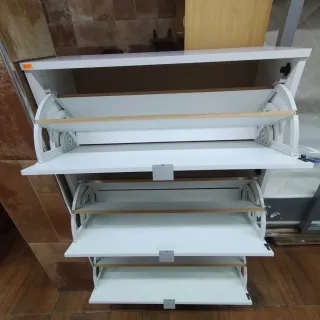 Zapatero 3 Trampones Blanco