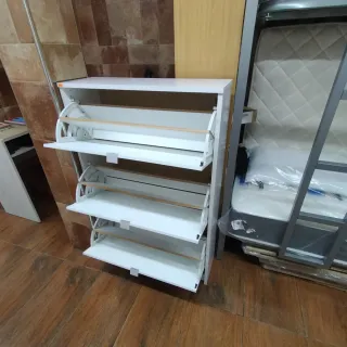 Zapatero 3 Trampones Blanco