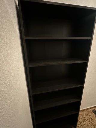 Librería Billy Ikea Negra 200x80x28cm