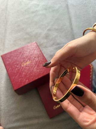 Pulsera Cartier Love Oro 18k Certificado