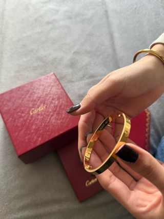 Pulsera Cartier Love Oro 18k Certificado