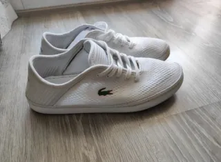 Zapatillas Lacoste Blancas Hombre