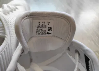 Zapatillas Lacoste Blancas Hombre