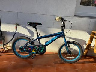 Bicicleta Infantil Oxford 16 Azul - Niños 4-7 años