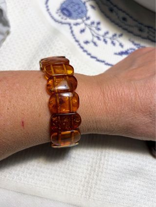 Colgante y Brazalete Ámbar Natural