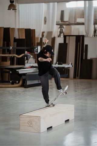 Cajón Rampa de Skate