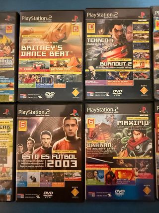 Pack 11 Juegos PS2 - MGS2, FFX, ICO, Tekken 4