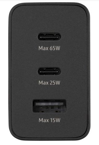 CARGADOR SAMSUNG ORIGINAL 65W CON 3 PUERTOS+CABLE