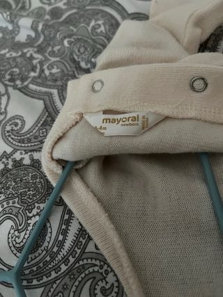 Pelele Mayoral oso marrón