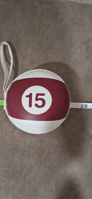 Porta CD  rotondo palla da biliardo 15