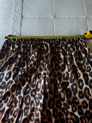 Pijama satinado mujer leopardo
