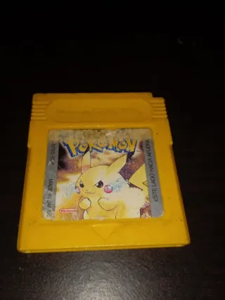 Pokemon Amarillo Nintendo Game Boy