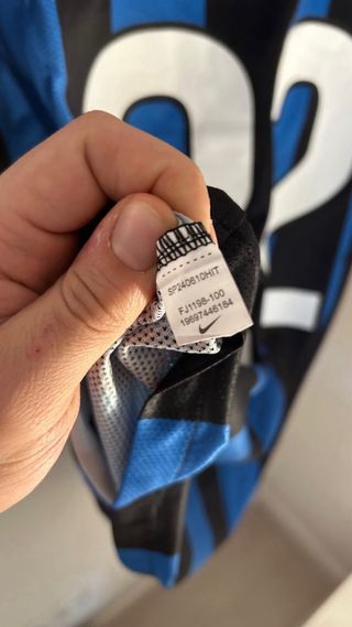 Maglia Inter Milito XL Finale Madrid 2010