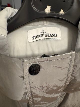 Stone Island Nylon Metal Down Grigio