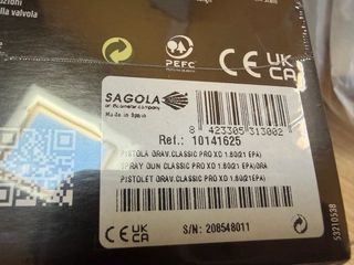 Pistola Sagola Classic Pro XD 1.8 Precintada