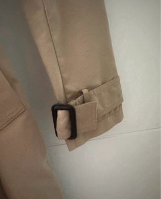 Gabardina Zara Beige Talla XS Nueva Me costo 100 e