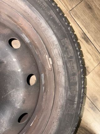 4 Llantas 205/55R16 Goodyear y Michelin