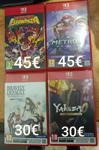 Juegos Nintendo Switch: Donkey Kong, Metroid
