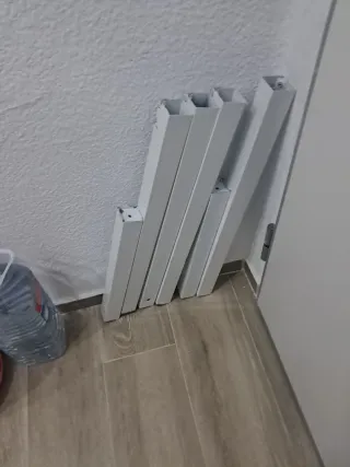 Escritorio desmontado