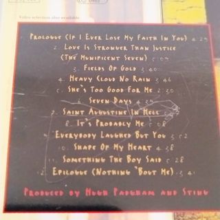 Sting - Ten Summoner's Tales CD