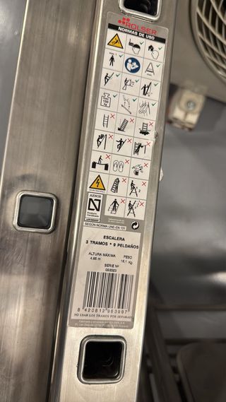 Escalera de 3 tramos