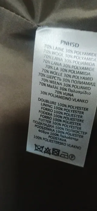 Chaquetón Naf Naf , marrón.  Nuevo.