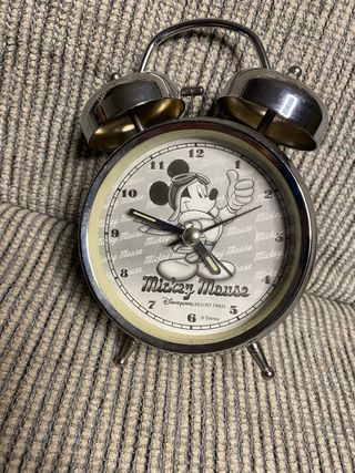 Reloj despertador Mickey Mouse Original