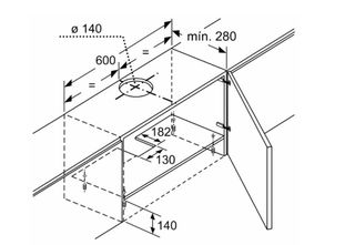 Campana extractora Balay 60 cm Blanca