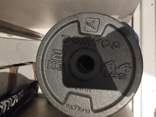 Maletín Mancuernas Decathlon 20kg Discos 2kg barra