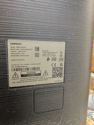 Televisor Samsung 32 pulgadas UE32T4305AE