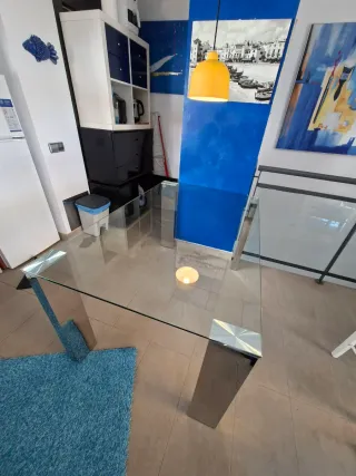 Mesa Comedor Cristal templado