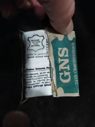 Giaccone Montone Vintage GNS Taglia 48