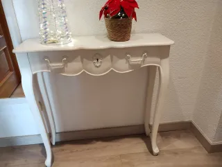 Consola Beige/Blanca