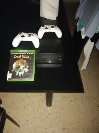 Xbox One X 1TB + 2 Mandos + Sea of Thieves